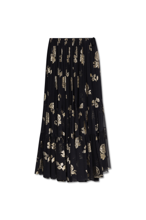 スカート Marant Etoile Brigitte Viscose Skirt BRIGITTE SKIRT Woman ecru | ISABEL MARANT Official online store